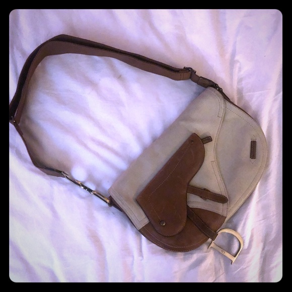 Dior Handbags - Christian Dior saddle bag.